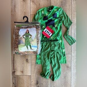 Creeper Kids Costume - Green